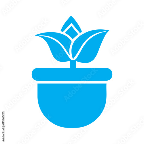 Potted plant icon