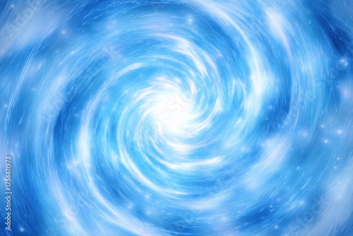 Blue swirl vortex