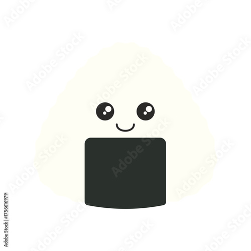 Cute Onigiri Cartoon