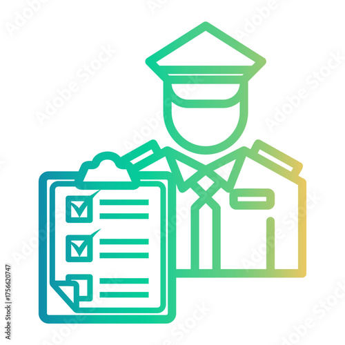 custom clearance Line Gradient Icon