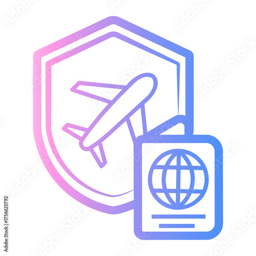 service Line Gradient Icon