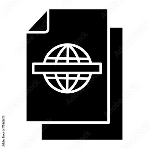 passport Solid icon