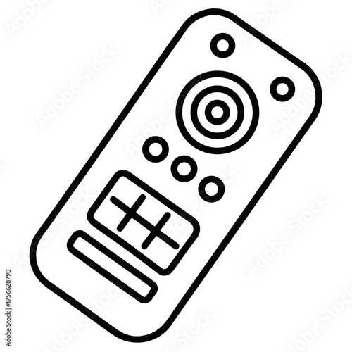  remote-control-icon-outline-vector