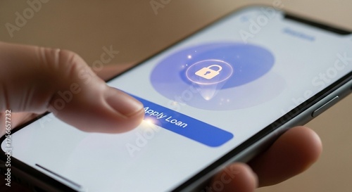 Apply for a loan easily and securely using your smartphone, offering financial flexibility and quick access to funds with a simple tap today