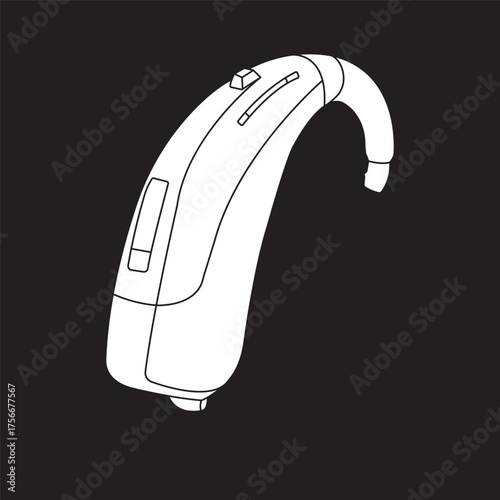 Hearing aids icon design