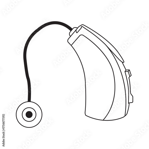 Hearing aids icon design