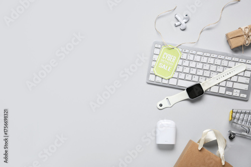 Tag with text CYBER MONDAY ...