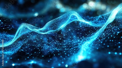 Digital art piece that appears to be 3D Biometric authentication methods such