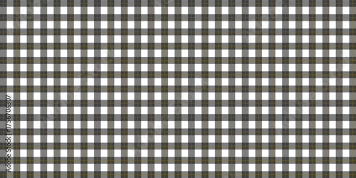 Blue gingham fabric square checkered seamless pattern vintage background.