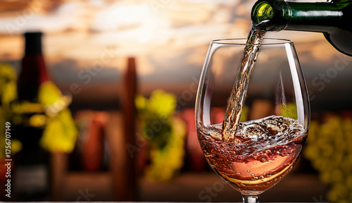 glass of red wine