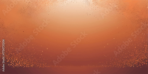 Abstract grunge orange and yellow background with bubbly liquid texture like champagne or beer foam
