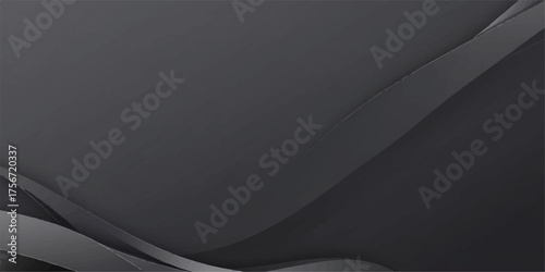 Dark blue futuristic metal shutter texture wave pattern background illustration for template design