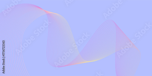 Abstract vector wave background. EPS12
