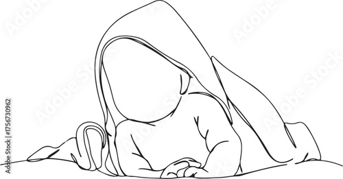 baby illustration, toddler art, childhood vector, innocence design, infant drawing, family life, kid sitting, young child sketch, baby posture, parent love