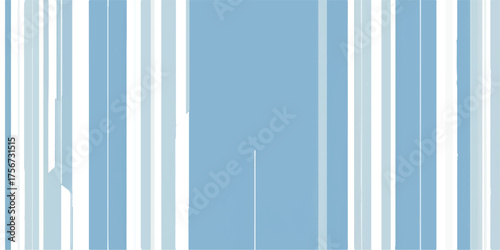 Seamless pastel blue and white vertical stripe pattern texture for retro paper design