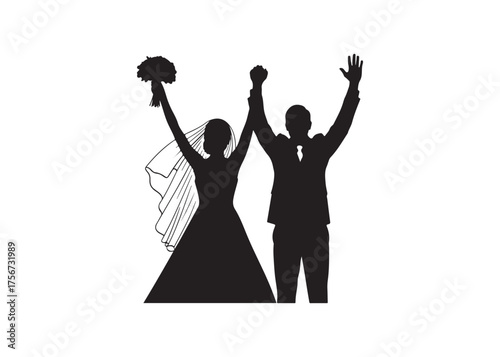 Vector art of uterus silhouette for gynecology and female health