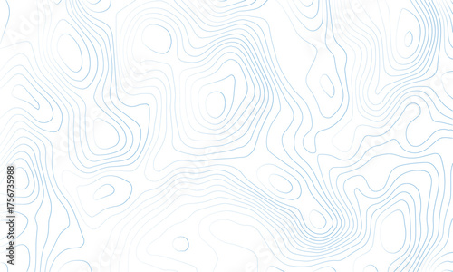 Vector blue topography background. Abstract blue seamless wave pattern vector . illustration with swirl and geometric shape design