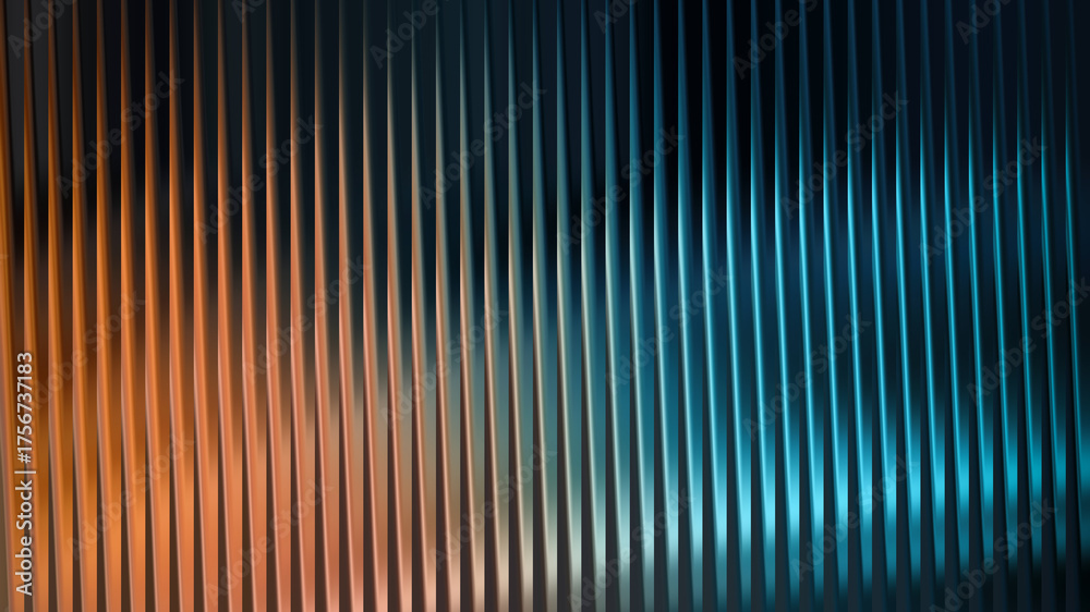 Fototapeta premium Abstract background with vertical lines and color gradient, creating a modern and dynamic visual effect for various design applications