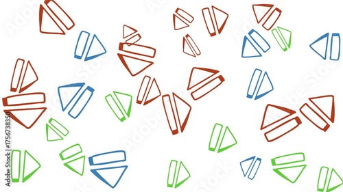 pause play button pattern animation background