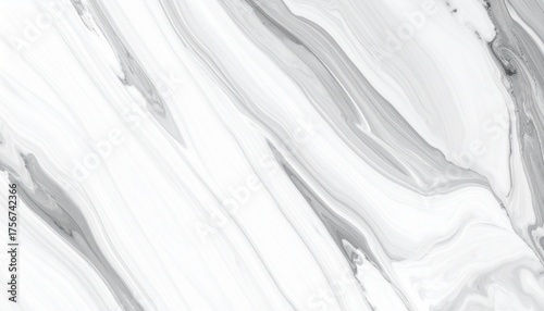 Abstract Swirling Marble Texture Background with Gray and White Tones