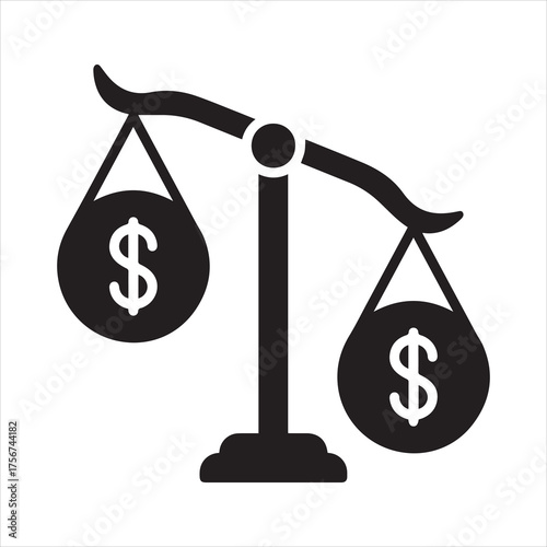 The icon of economic instability causes inequality in the value of money