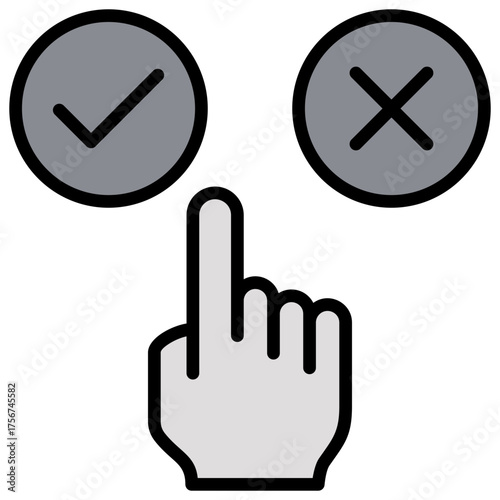 Optional Grey Icon Editable Stroke