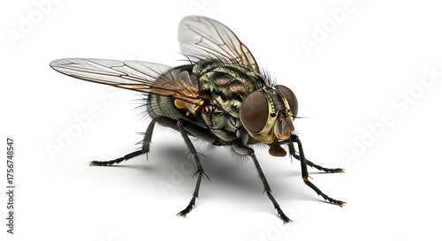 Wallpaper Mural Fly insect detailed animal close-up Torontodigital.ca