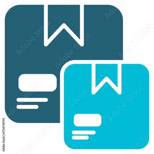 Product Glyph Blue Icon
