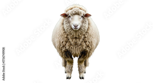 Wallpaper Mural Sheep standing with transparent background Torontodigital.ca