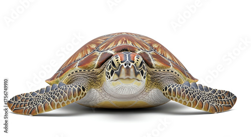 Wallpaper Mural Sea turtle wildlife reptile animal close up Torontodigital.ca