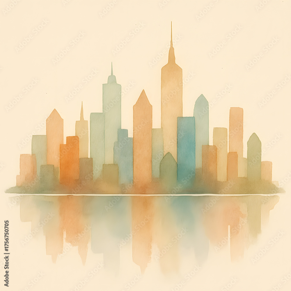 Obraz premium new york skyline
