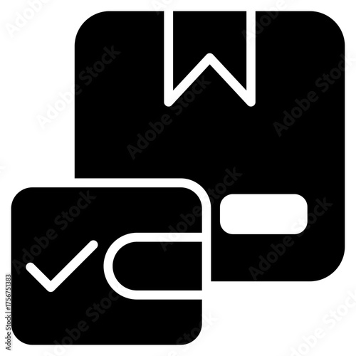 Affordability Glyph Black Icon