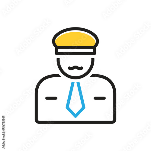 Multi color icon for sir