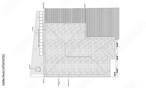 Roof Plan To 2 Story House