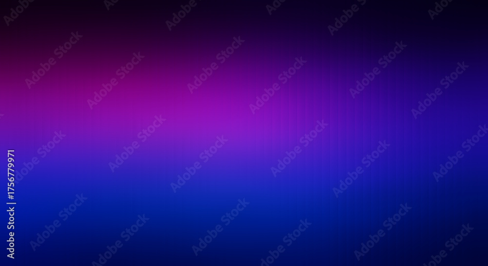 Fototapeta premium Illustration of abstract purple and blue gradient background with smooth transition and blur