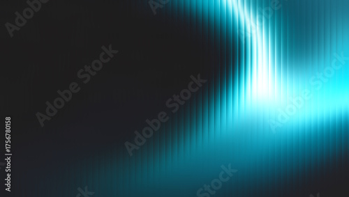 Illustration of abstract dark blue background with vertical lines and light wave design