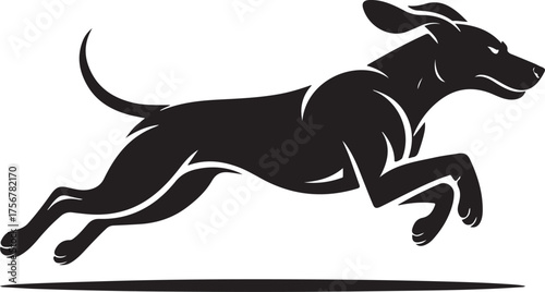 labrador retriever dog breed black silhouette