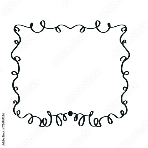 whimsical frame, fantasy border, cute frame, floral frame, pastel vector, hand drawn frame, decorative border, fairy tale design, whimsical illustration, creative frame