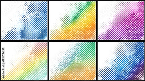 Lucid Origin – A Set of Vibrant Halftone Rasters with Dynamic Depth and Modern Digital Art Aesthetics