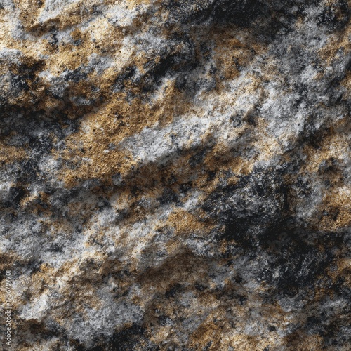Textured Pattern of Dark and Light Stone Surface with Organic Feel