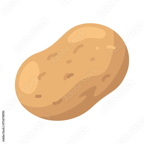 Illustration of Brown Potato