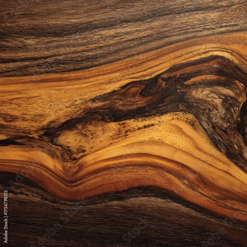 Beautiful Abstract Wooden Texture with Rich Brown and Gold Tones
