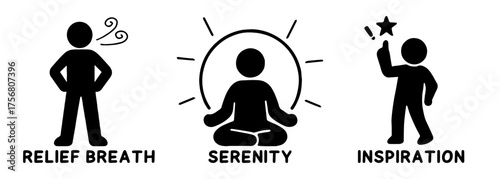 エモーション（安堵、静寂、ひらめき）、EMOTION (Relief Breath, Serenity, Inspiration)