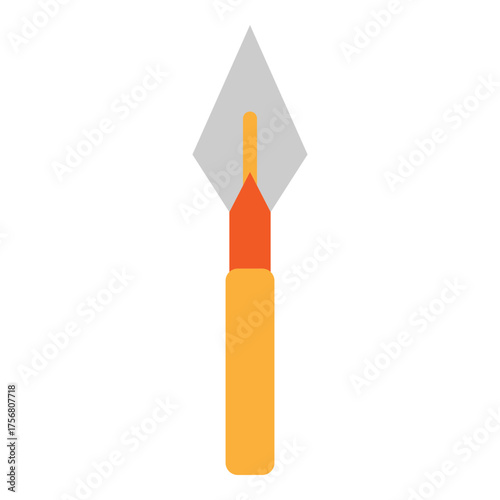 Spearhead Vector Flat Icon Design