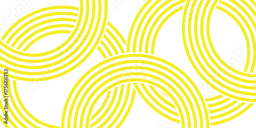 Pasta background, spaghetti abstract geometric pattern. Macaroni yellow poster. Wavy abstract pattern. Pasta vector illustration