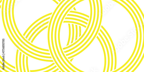 Pasta background, spaghetti abstract geometric pattern. Macaroni yellow poster. modern.