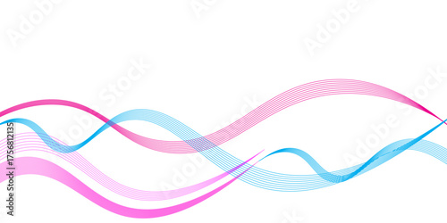 Vector pink abstract background with waves, color line for wedding and valentine day. abstract wave lines wave texture background web design abstract card abstract banners for business finance.