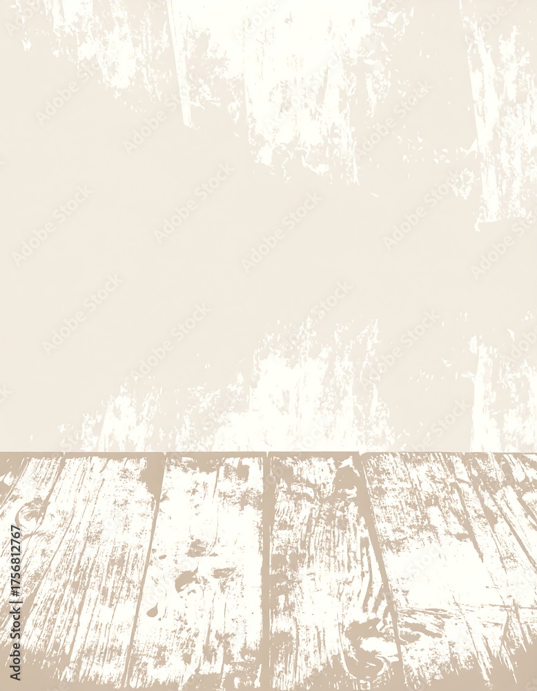 Fototapeta premium Textured background with wooden base