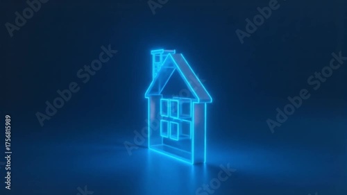 Real Estate Video Thumbnails with 3D House Models