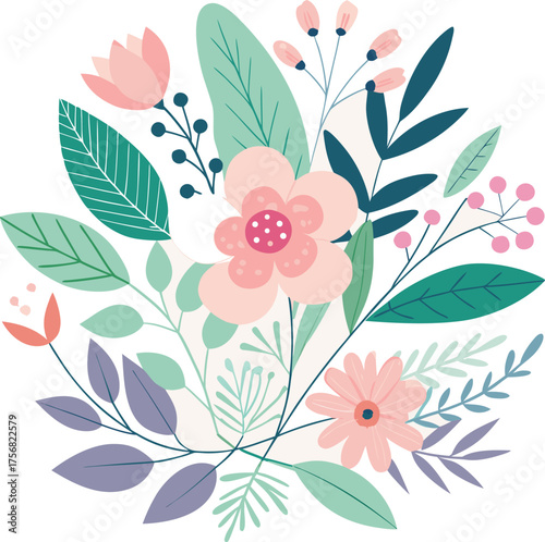 soft-pastel-floral-arrangement-with-delicate-leave.eps